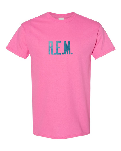 Men's R.E.M. Blue Gildan Heavy Cotton T-Shirt