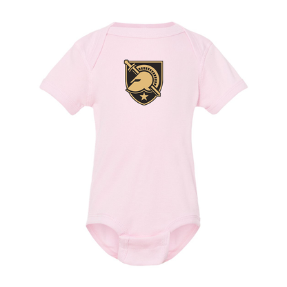 Army Black Knights  Infant Baby Rib Bodysuit