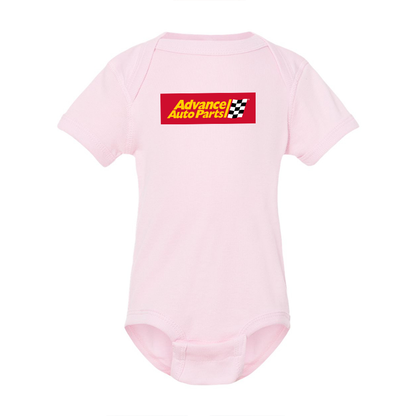 Advance Auto Parts Logo  Rabbit Skins Infant Baby Rib Bodysuit