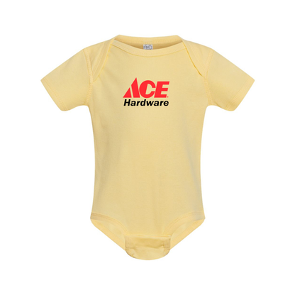 ACE Hardware Logo Rabbit Skins Infant Baby Rib Bodysuit