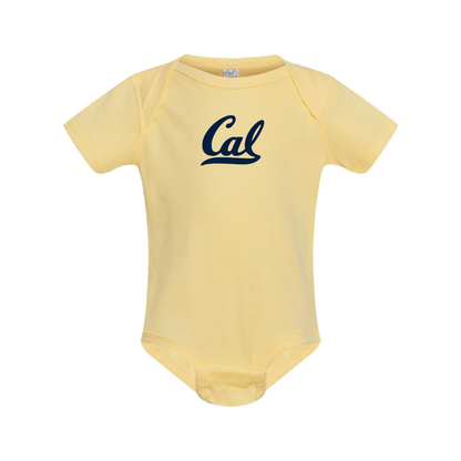 California Golden Bears  Rabbit Skins Infant Baby Rib Bodysuit