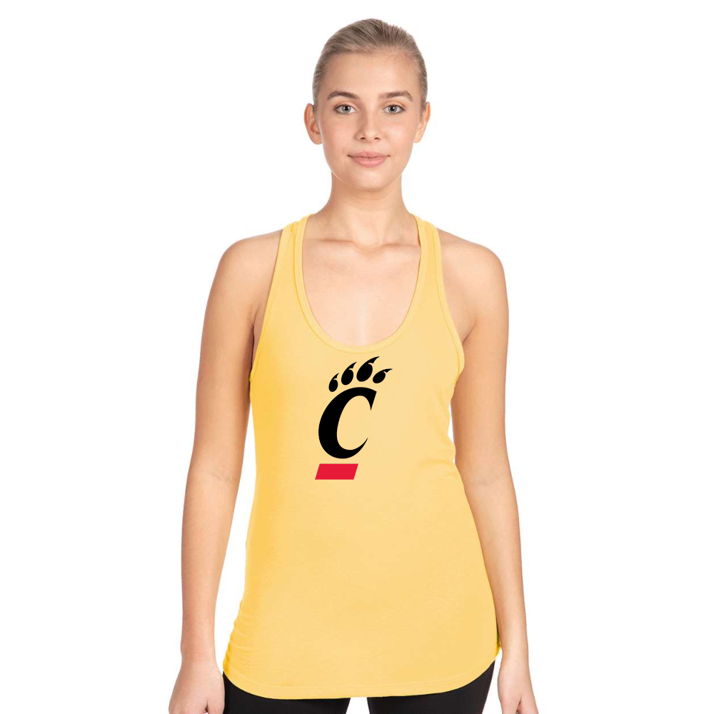 Women's  Cincinnati Bearcats  Next Level Ideal Racerback Tank