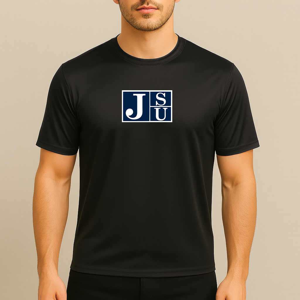 Men's Jackson State Tigers Logo Polyester T-Shirt