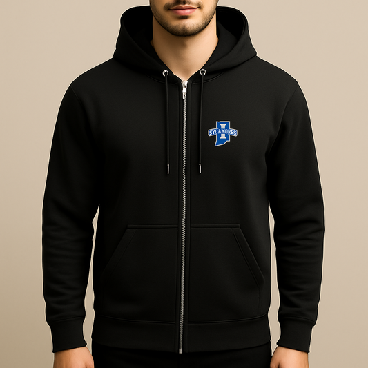 Men's Indiana State Sycamores Logo Zipper Hoodie