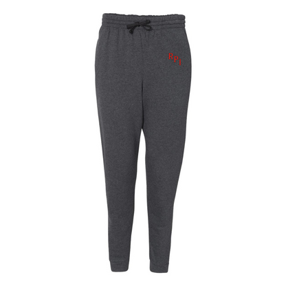 Men's RPI Engineers Logo JERZEES Nublend Joggers