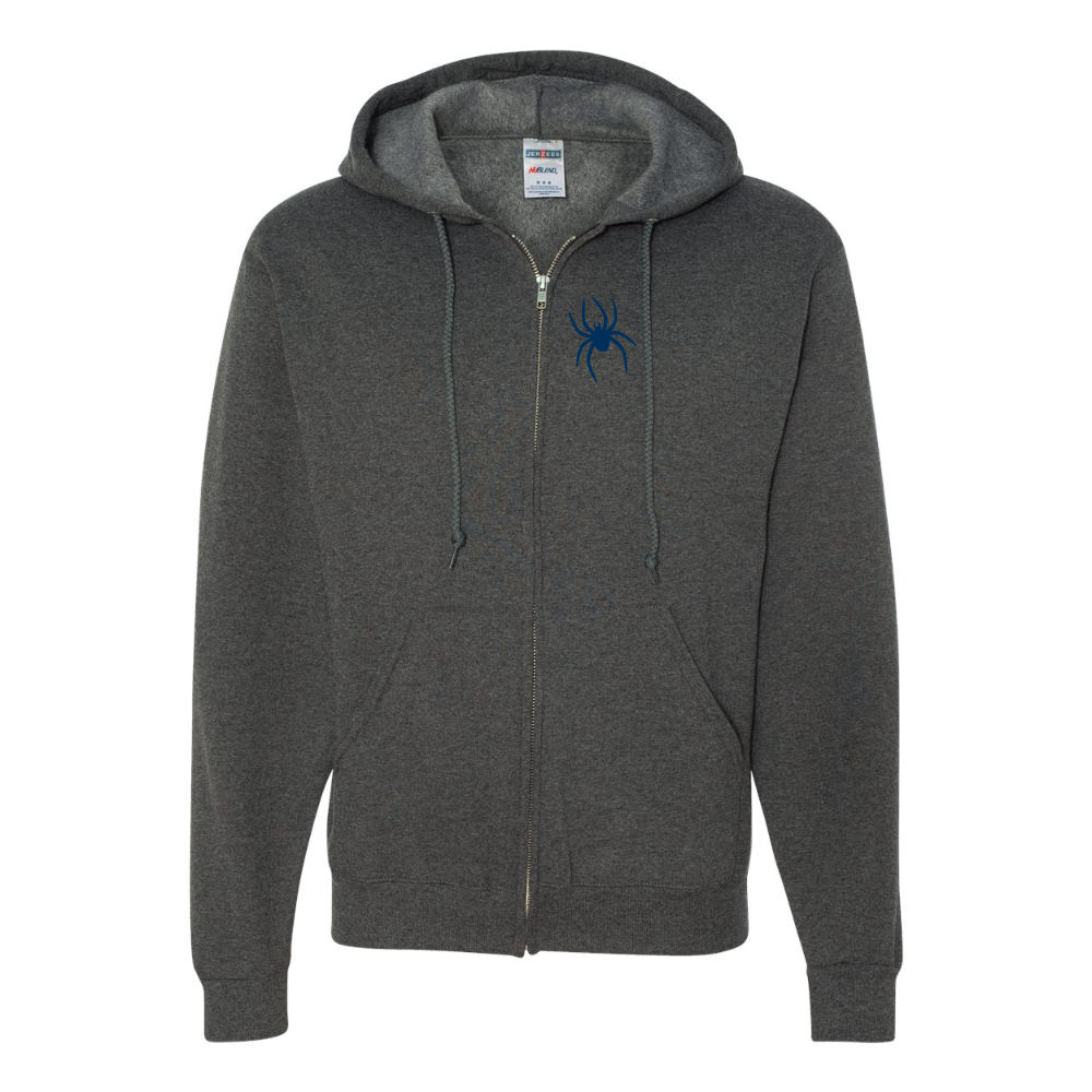 Men's Richmond Spiders Logo JERZEES NuBlend Full-Zip Hooded Sweatshirt
