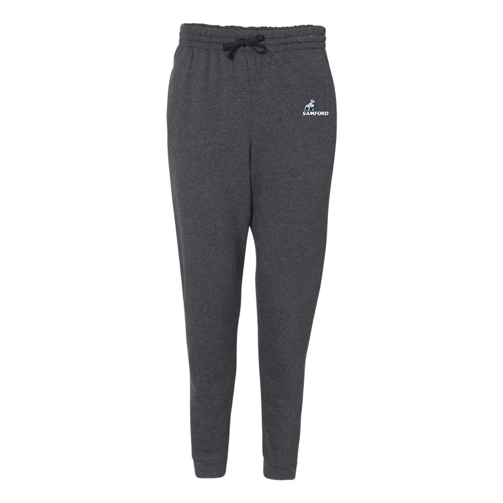 Men's Samford Bulldogs Logo JERZEES Nublend Joggers