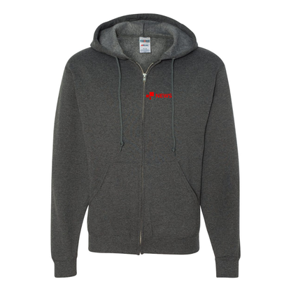 Men's  BBC News  JERZEES NuBlend Full-Zip Hooded Sweatshirt