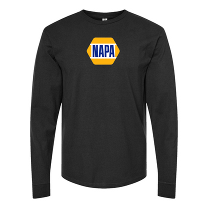 Men's Napa  Logo Cotton Long Sleeve T-Shirt