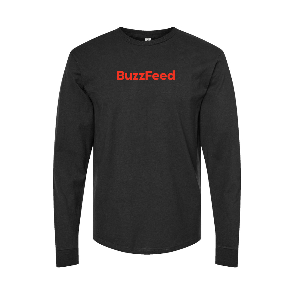 Men's BuzzFeed Logo Long Sleeve T-Shirt