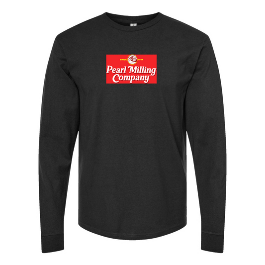 Men's Aunt Jemima Logo Cotton Long Sleeve T-Shirt