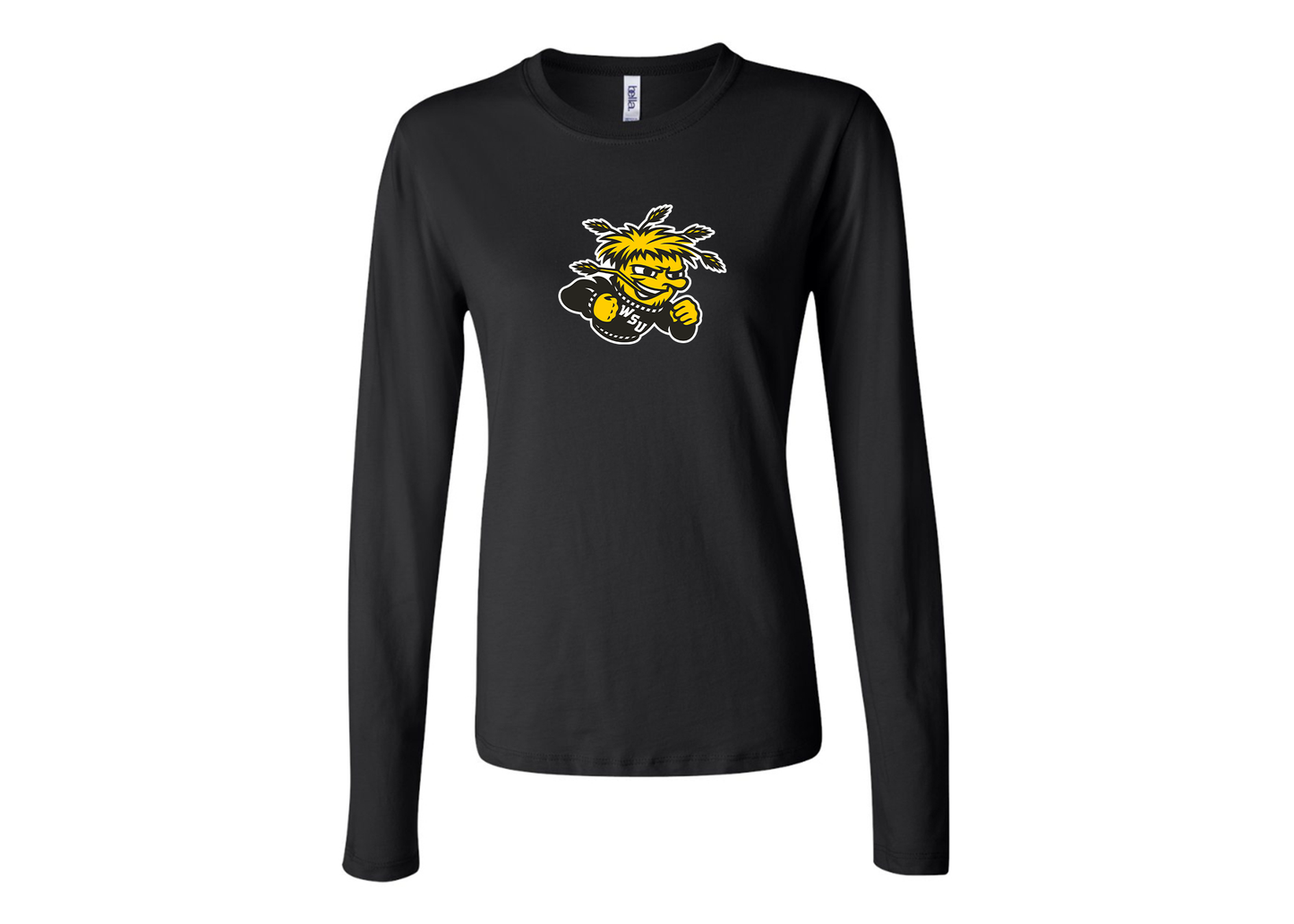 BELLA CANVAS Women’s Wichita State Shockers Jersey Long Sleeve Tee