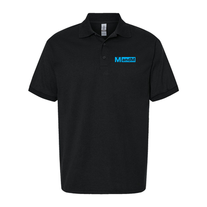 Men's MandM Logo Dry Blend Polo