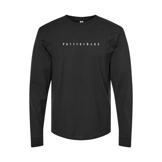 Youth PotteryBarn Logo Cotton Long Sleeve T-Shirt