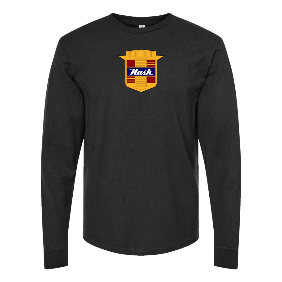 Youth Nash Motors Logo Cotton Long Sleeve T-Shirt