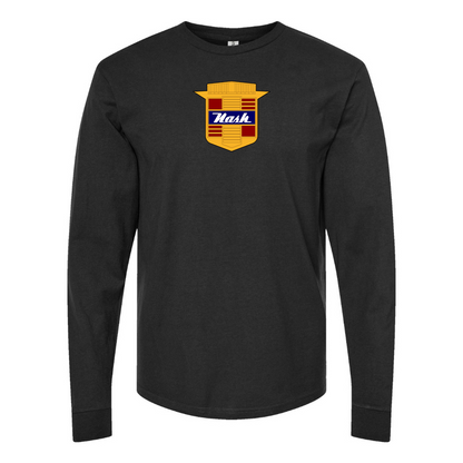 Youth Nash Motors Logo Cotton Long Sleeve T-Shirt