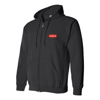 Men's Gancia Logo Zipper Hoodie