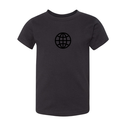 Internet Globe BELLA  CANVAS Toddler Jersey Tee