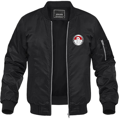Men's Berkeley Logo Lightweight Bomber Jacket Windbreaker Softshell Varsity Jacket Coat