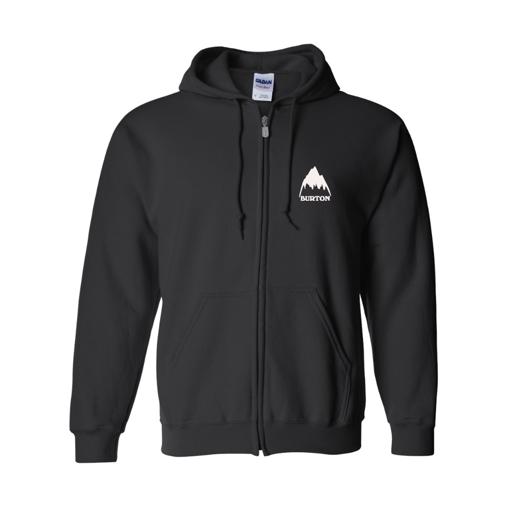 Men's   Burton Mountain  Gildan  Heavy Blend Full Zip Hooded Sweatshirt