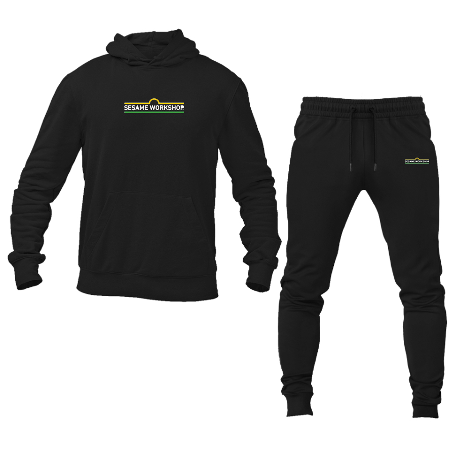 Men's Sesame Workshop Logo Hoodie Joggers Set
