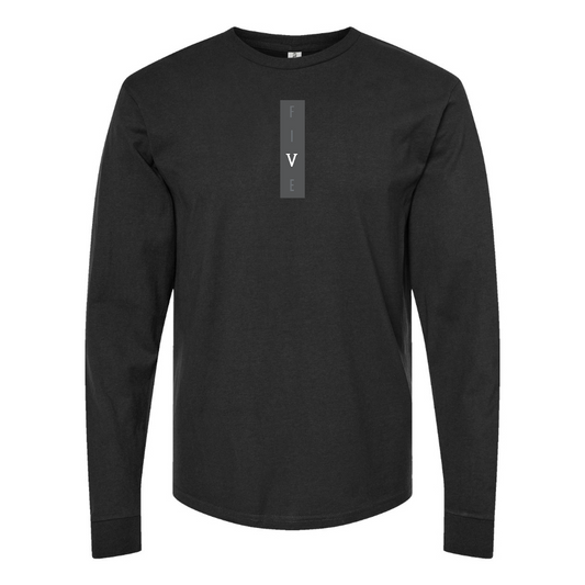 Youth Five Logo Cotton Long Sleeve T-Shirt