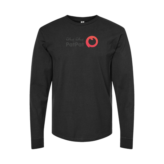 Youth PatPat Logo Cotton Long Sleeve T-Shirt