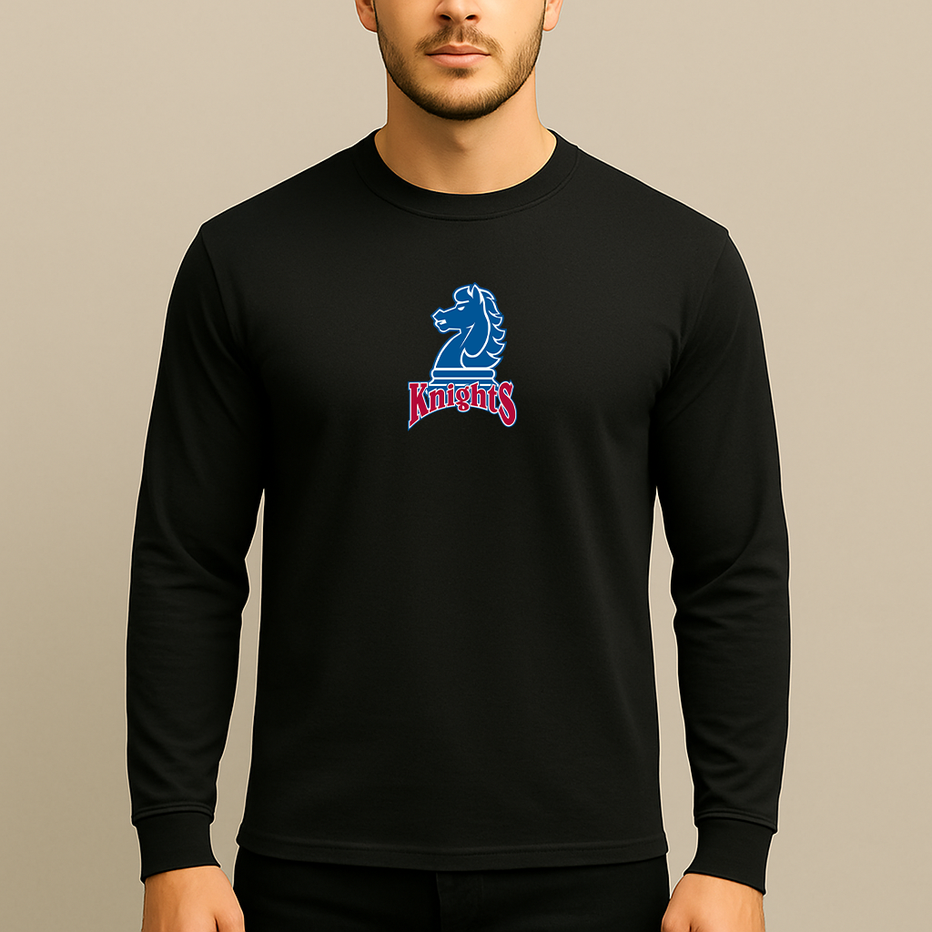 Men's Fairleigh Dickinson Knights Logo Long Sleeve T-Shirt