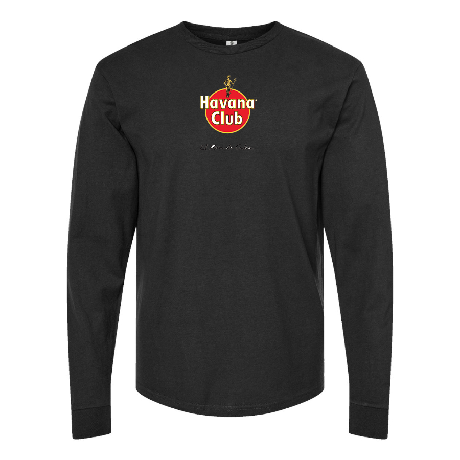 Men's Havana Club Logo Long Sleeve T-Shirt