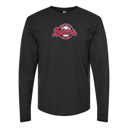 Men's Birmingham Barons Logo Long Sleeve T-Shirt