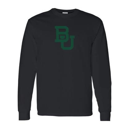 Men's  Baylor Bears Gildan Heavy Cotton Long Sleeve T-Shirt