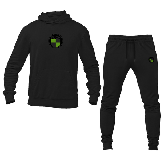 Men's Puch Logo Hoodie Joggers Set