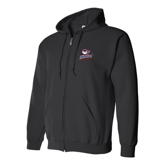 Men's Campeche Piratas Logo Zipper Hoodie