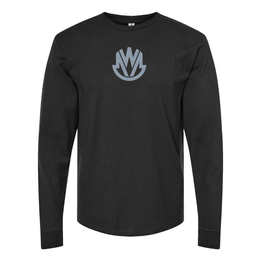 Youth MW Motors Logo Cotton Long Sleeve T-Shirt