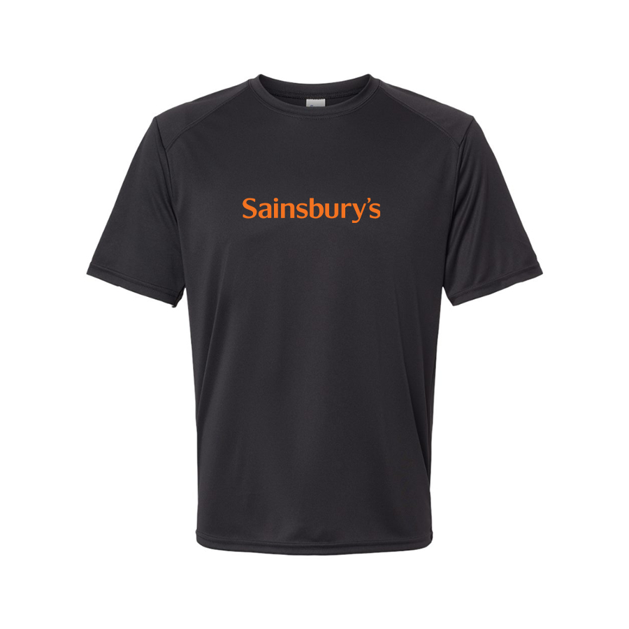 Men's Sainsbury_s Logo Polyester T-Shirt