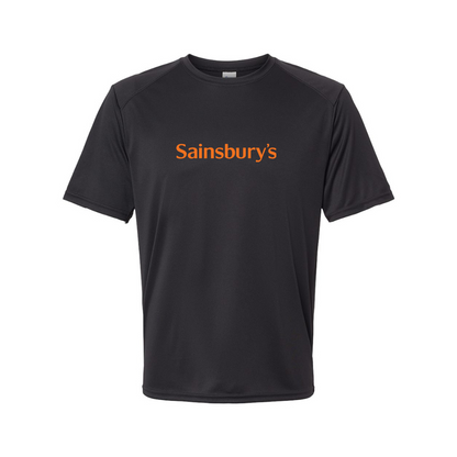 Men's Sainsbury_s Logo Polyester T-Shirt
