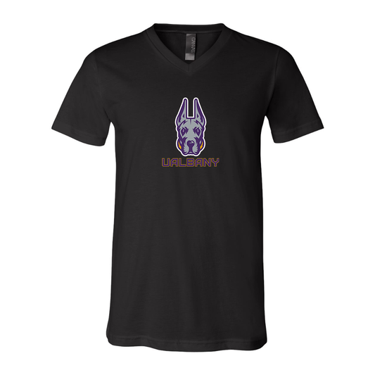 Albany Great Danes  BELLA  CANVAS - Jersey V-Neck T-Shirt