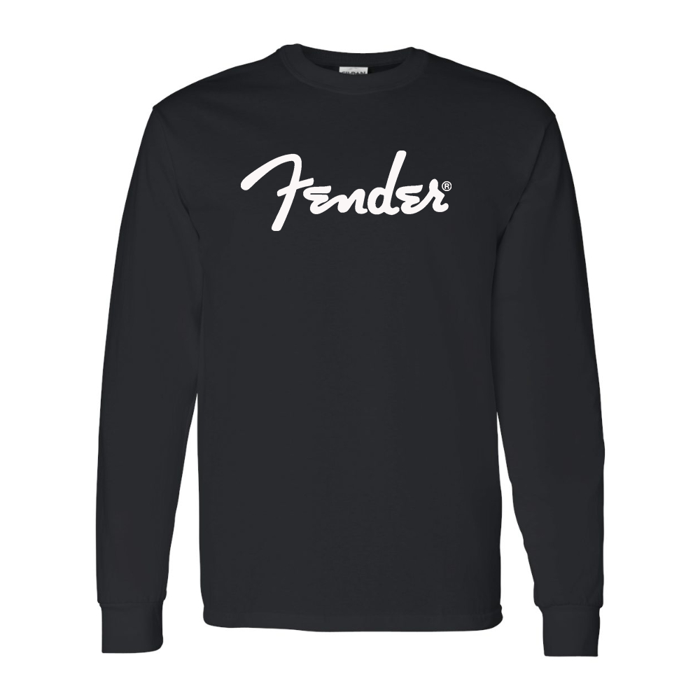 Men's Fender Gildan Heavy Cotton Long Sleeve T-Shirt