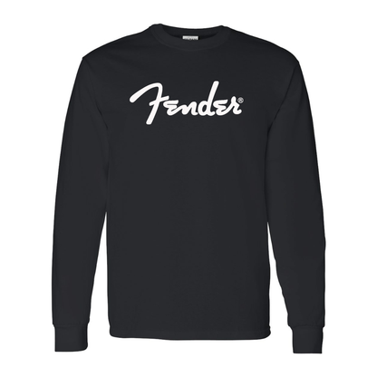 Men's Fender Gildan Heavy Cotton Long Sleeve T-Shirt