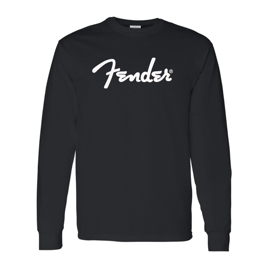 Men's Fender Gildan Heavy Cotton Long Sleeve T-Shirt
