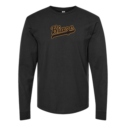 Men's Bakersfield Blaze Logo Long Sleeve T-Shirt