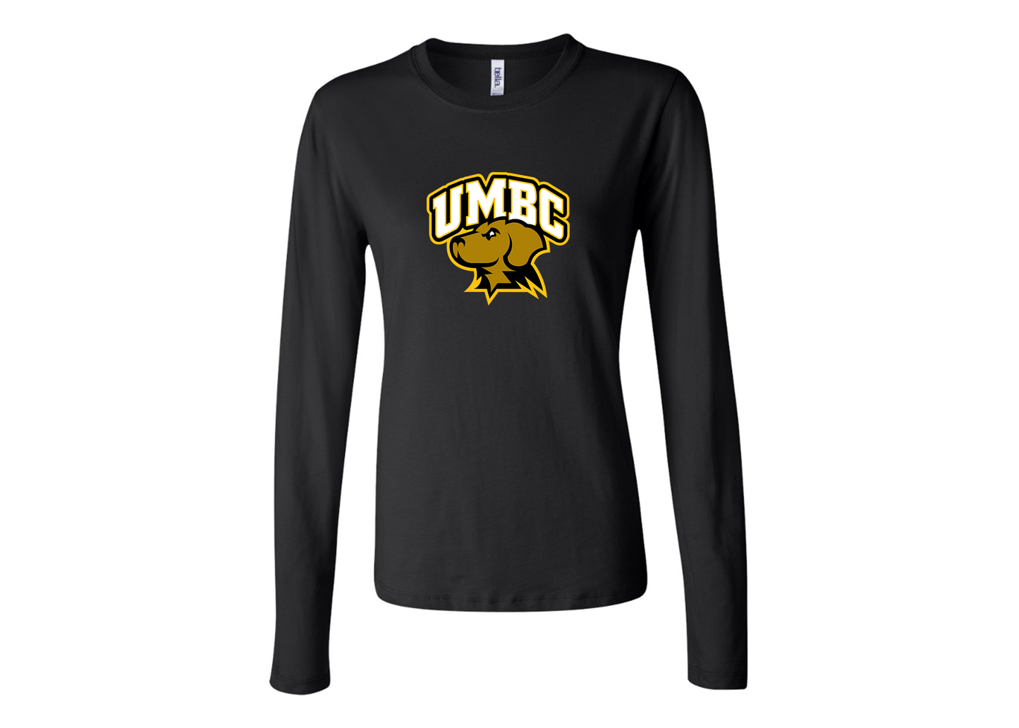BELLA CANVAS Women’s UMBC Retrievers Jersey Long Sleeve Tee