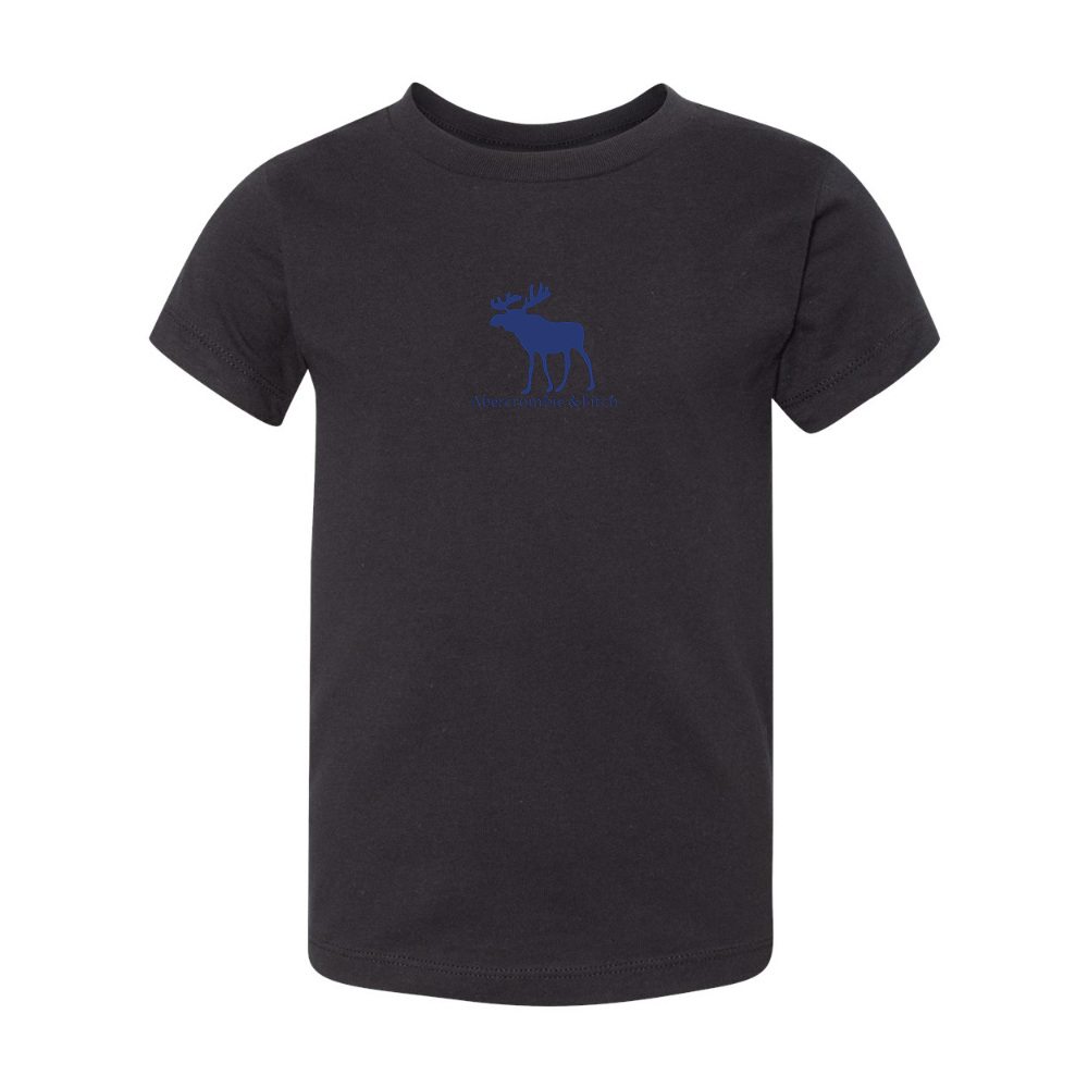 Abercrombie & Fitch Moose Logo BELLA  CANVAS Toddler Jersey Tee