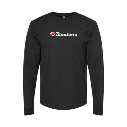 Men's Binatone Logo Long Sleeve T-Shirt