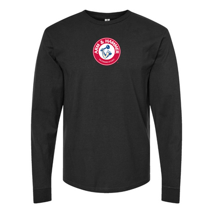 Men's Arm Hammer Logo Cotton Long Sleeve T-Shirt