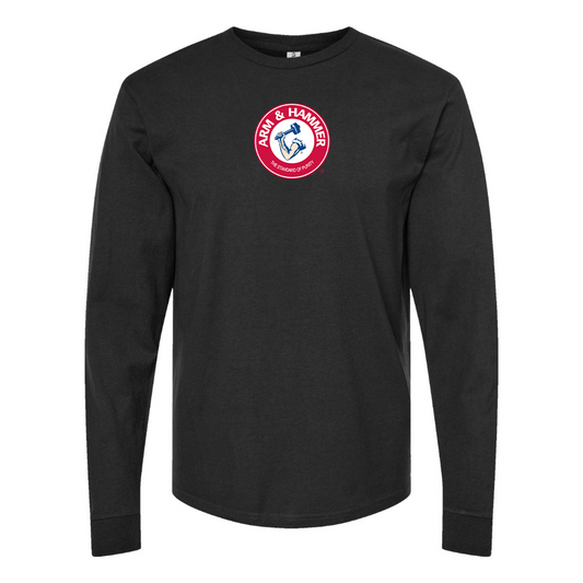 Men's Arm Hammer Logo Cotton Long Sleeve T-Shirt
