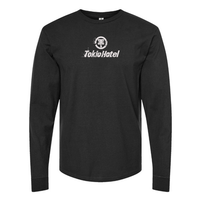 Men's Tokio Hotel Full Logo Cotton Long Sleeve T-Shirt