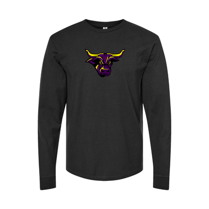 Youth Minnesota State Mavericks Logo Cotton Long Sleeve T-Shirt