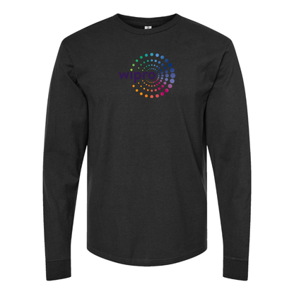 Men's Wipro Logo Cotton Long Sleeve T-Shirt