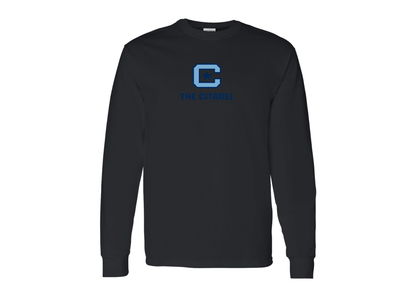 Men's The Citadel Bulldogs Gildan Heavy Cotton Long Sleeve T-Shirt